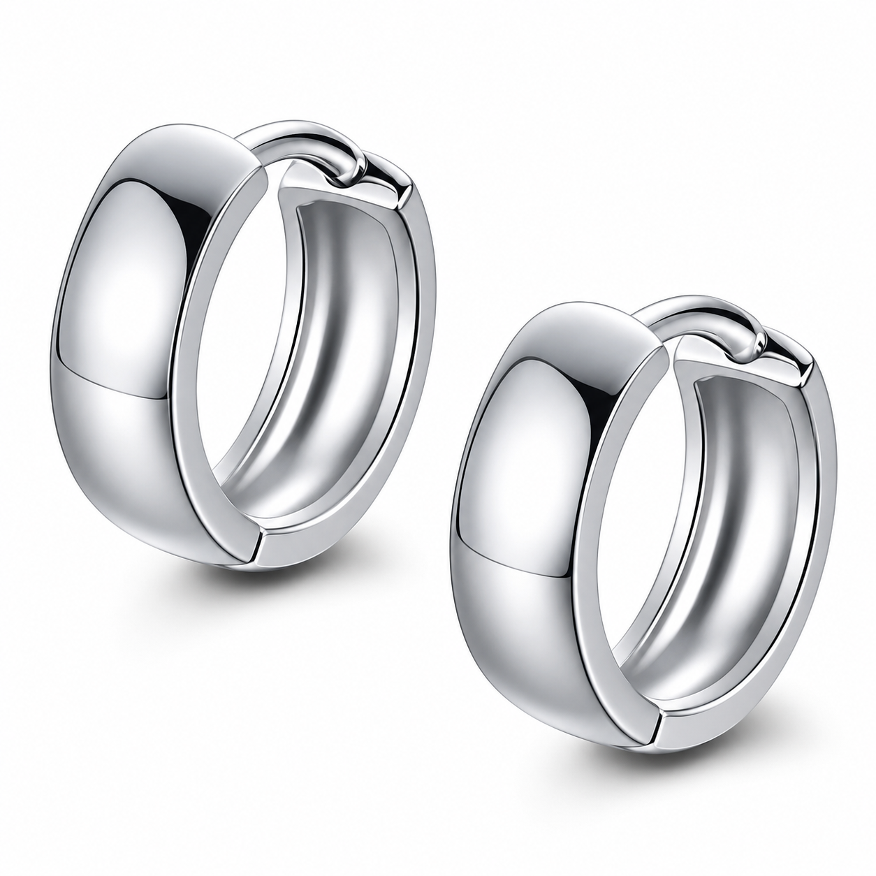 Mini Huggie Hoop Earrings – 925 Sterling Silver