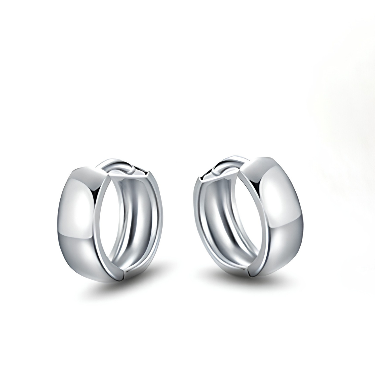Mini Huggie Hoop Earrings – 925 Sterling Silver