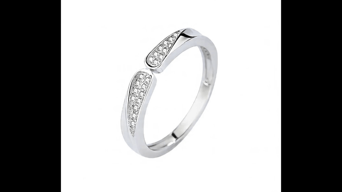 Mobius Loop Adjustable Ring – 925 Sterling Silver